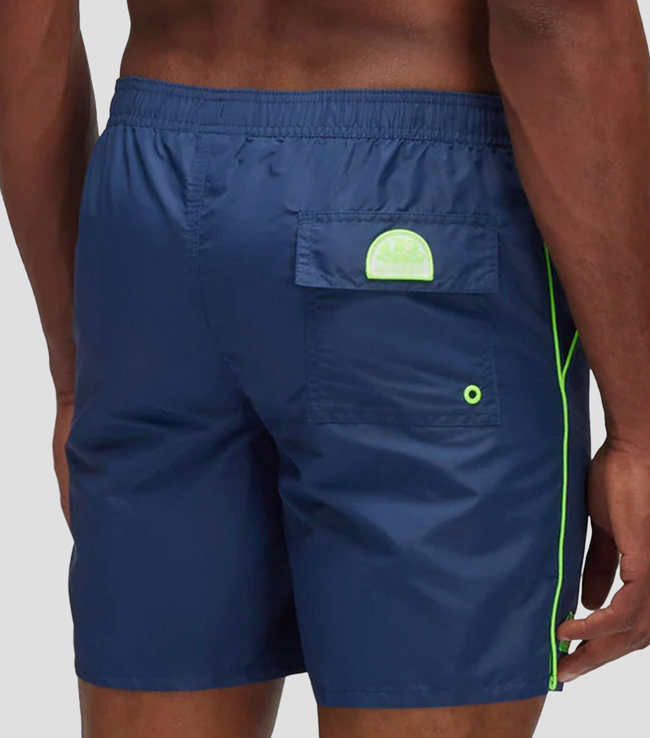 Traje de baño liso Hombre